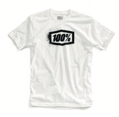 100 % T-Shirt Saga weiss