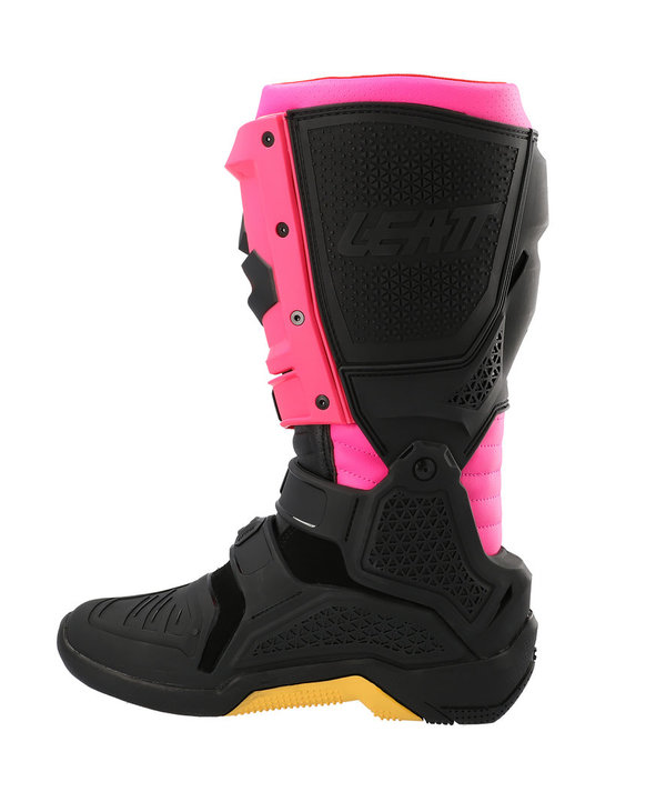 Leatt Stiefel 4.5 schwarz-pink-gelb 80´s Style