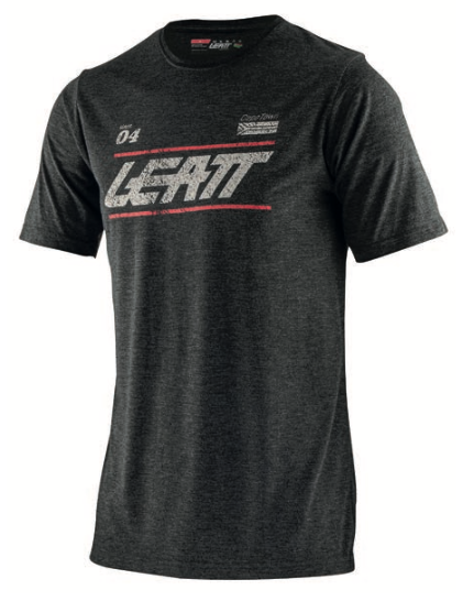 Leatt T-Shirt Core Graphene grau