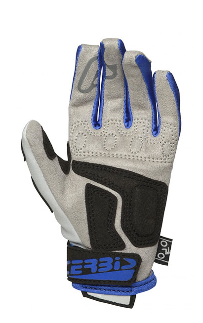 ACERBIS MX X-K Motocross Kinder Handschuhe Blau/Grau