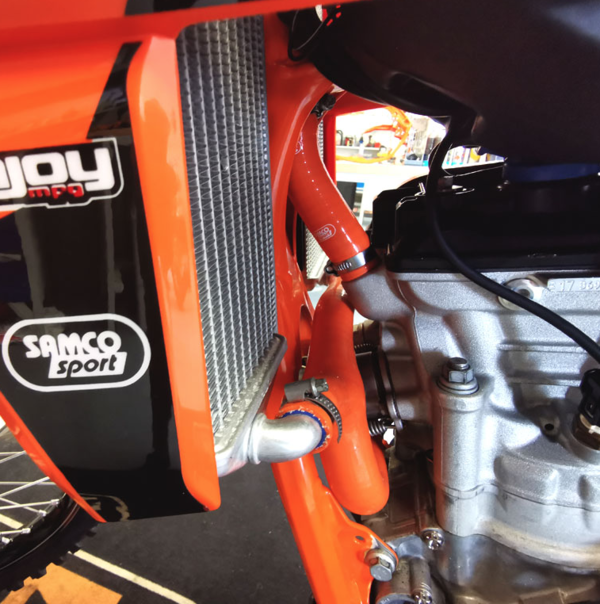 Gas Gas MC 250F 2021 2 Piece Samco Sport Y-Piece Race Design Silicone Radiator Coolant Hose Kit