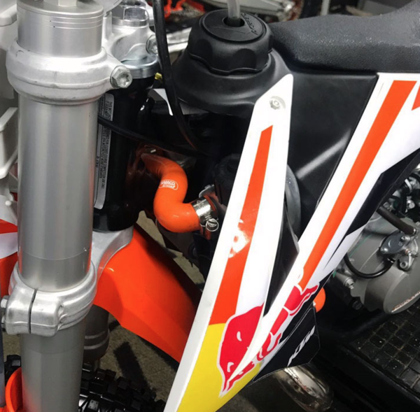 KTM 50 SX Mini 2018-2021 3 Piece Race Design Samco Sport Y-Piece Silicone Radiator Coolant Hose Kit