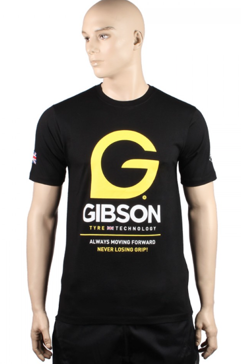 Gibson T-Shirt, Größe: S, schwarz, mit Aufdruck