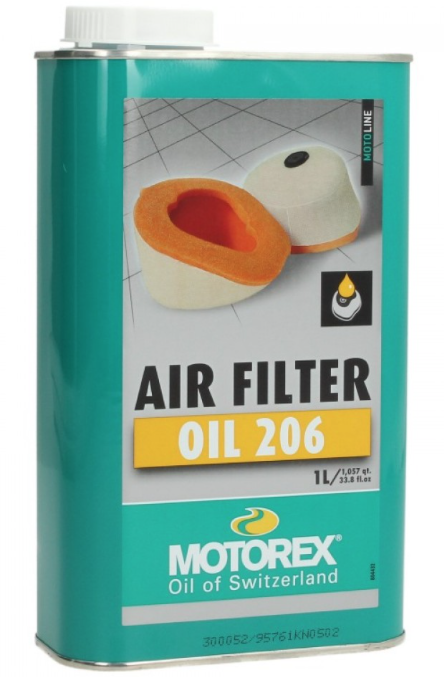 Motorex Luftfilteröl, Air Filter Oil 206, 1 l, VE 12