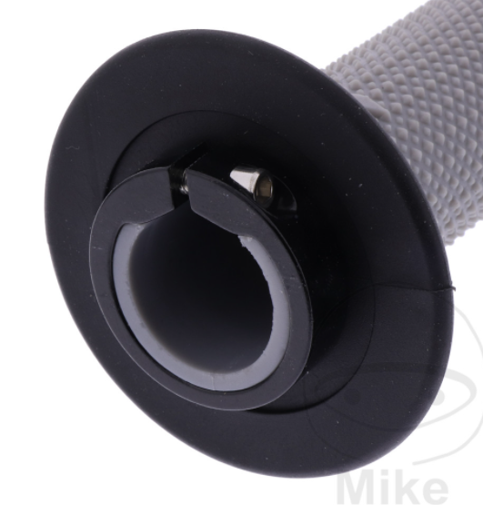 Griffgummi 708 schwarz / grau Durchmesser 22 / 25 mm. Länge 125 mm geschlossen