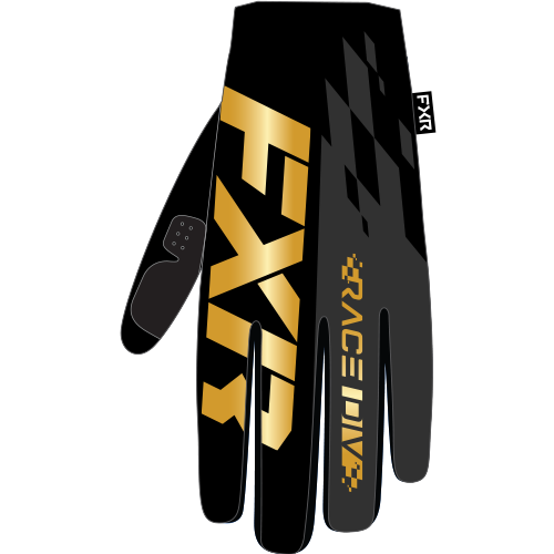 FXR PRO-FIT LITE LE MX GLOVE 22 Legend BLACK/GOLD limited