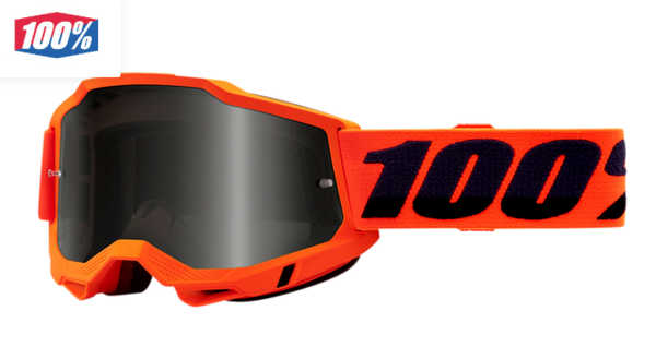 100% Accuri 2 Sandschutzbrille fluo orange
